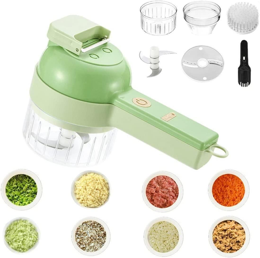 SwiftSlice 4-in-1 Electric Mini Food Processor